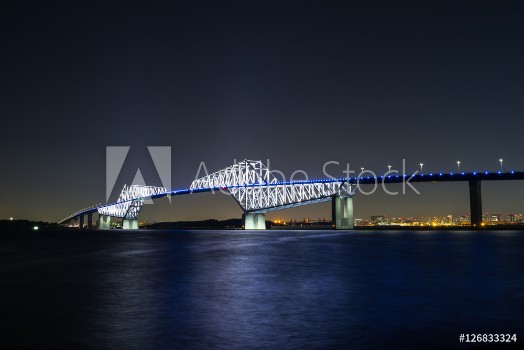 Picture of Nightview of Tokyo Gate Bridge 
